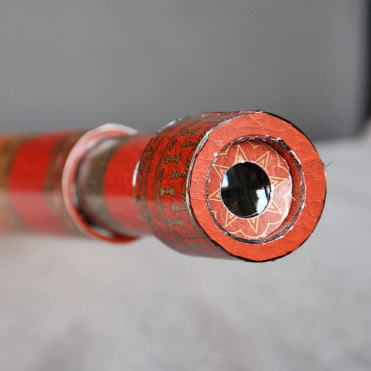 Replika teleskopu Galileusza (detal)