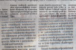 Czytanie przez soczewkę Fresnela