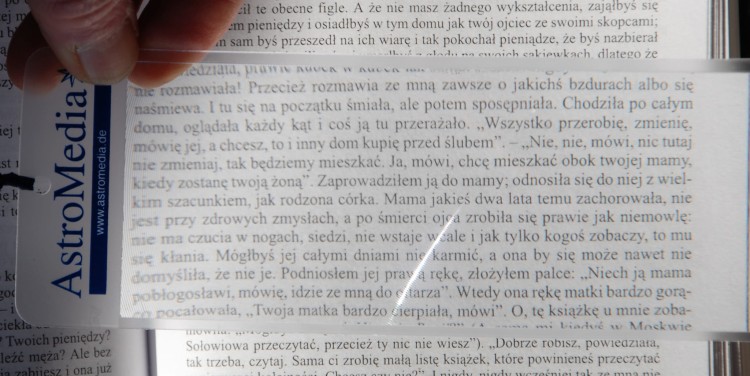 Powiększająca zakładka - prezent dla Babci i Dziadka