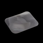 Analogowa kamera cofania - soczewka Fresnela na tylną szybę samochodu.