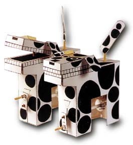 Mechaniczny teatrzyk - pies