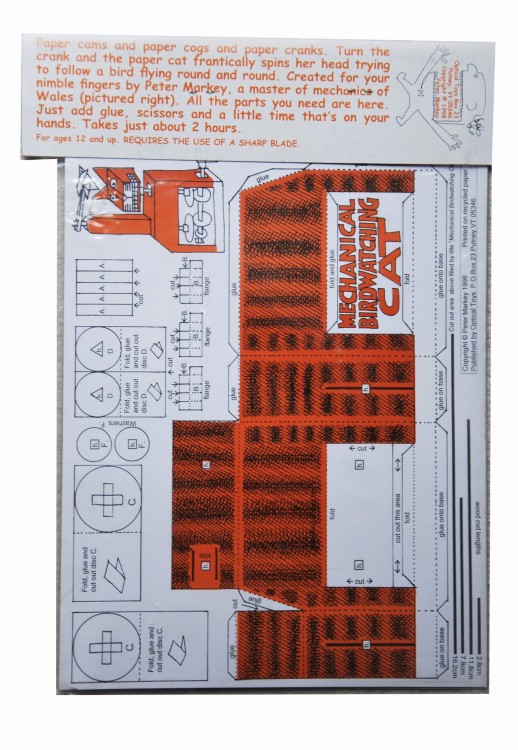 Mechaniczny kot - mechaniczny teatrzyk