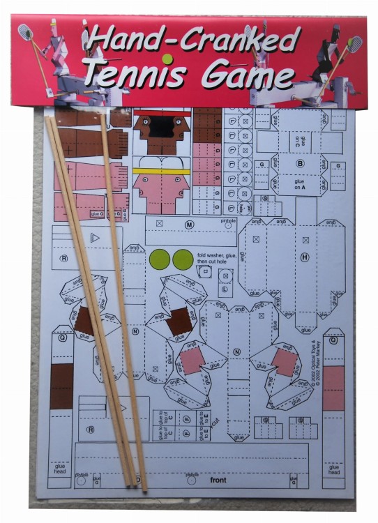 Tenisista- mechaniczny teatrzyk