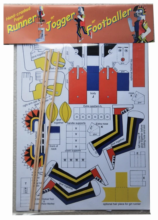 Biegacz - mechaniczny teatrzyk