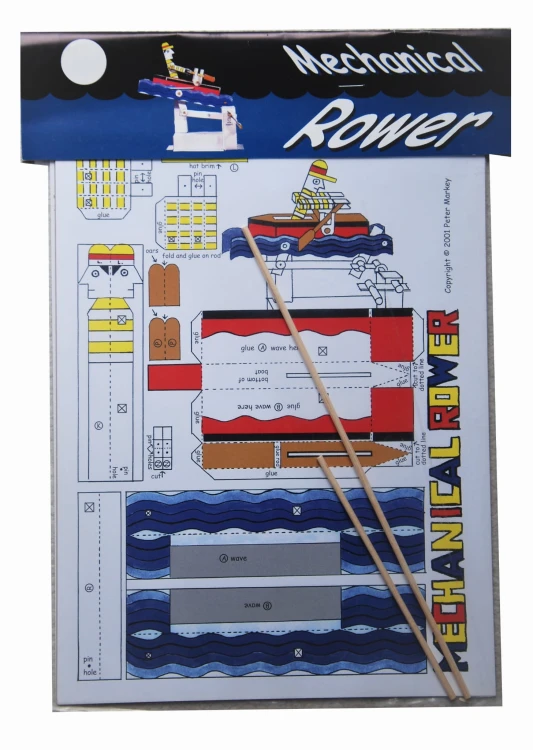 Wioślarz - mechaniczny teatrzyk