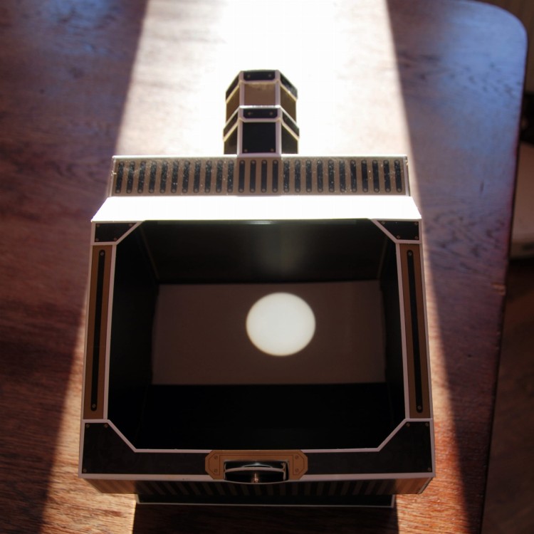 Projektor słoneczny, bezpieczne, grupowe obserwacje Słońca