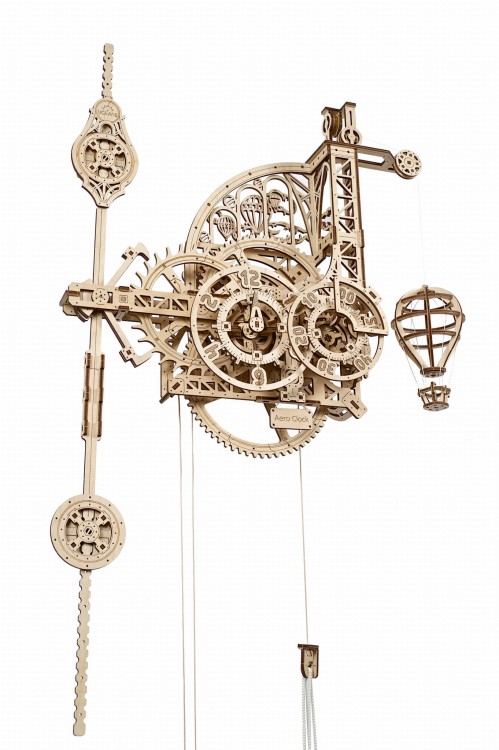 Ugears Aero Clock - drewniany zegar z wahadłem DIY