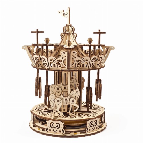 Karuzela - mechaniczny model DIY