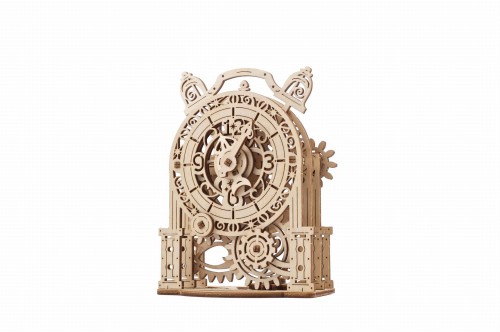 Vintage Budzik dekoracyjny model DIY od UGEARS