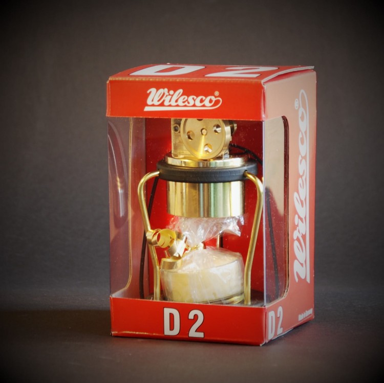 Maszyna parowa Wilesco D2 - opakowanie