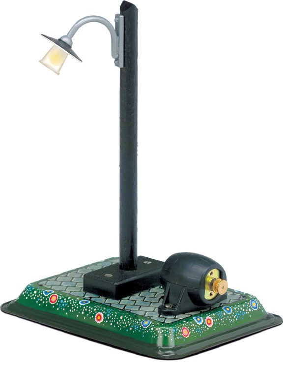 Latarnia z dynamem - model Wilesco