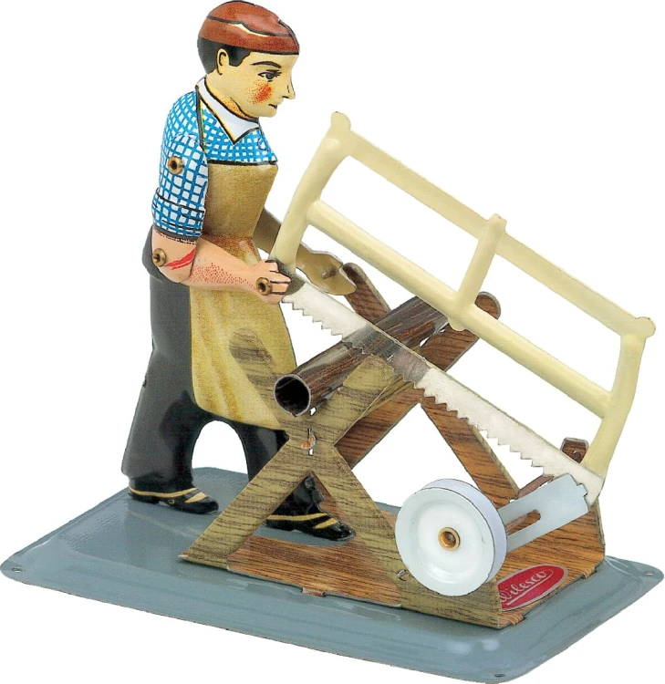 Stolarz - model napędzany maszyną parową Wilesco (id: 334)