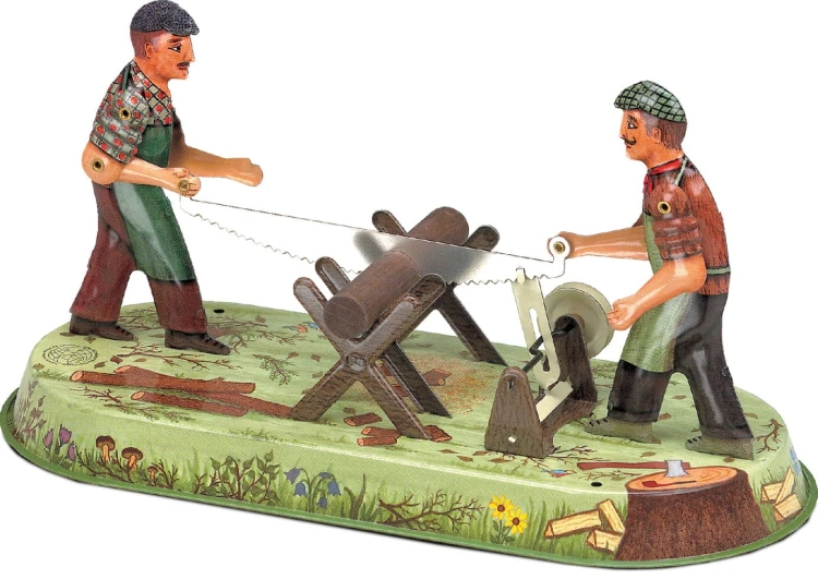 Pilarze - model napędzany maszyną parową Wilesco (id: 341)