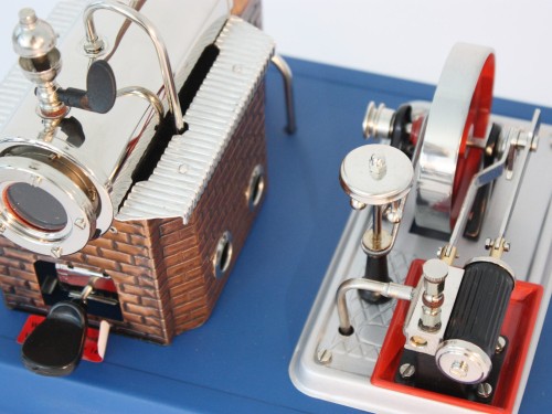 Maszyna Parowa Wilesco D10 - szczegóły.