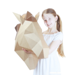 KON - rzeżba 3d; ozdoba na ścianę