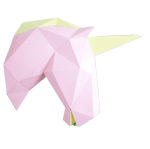 Jednorożec - ozdoba na ścianę 3D