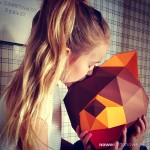 MIŚ - kartonowa maska DIY