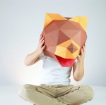 MIŚ - kartonowa maska DIY