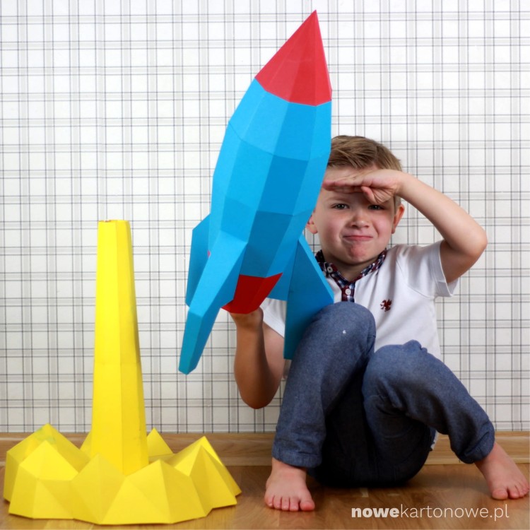 Rakieta - zestaw DIY