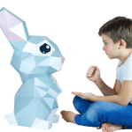 Królik - trulik  zestaw-kreatywny nowekartonowe