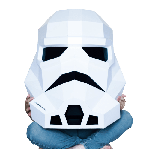 Szturmowiec - maska na ścianę od NoweKartonowe