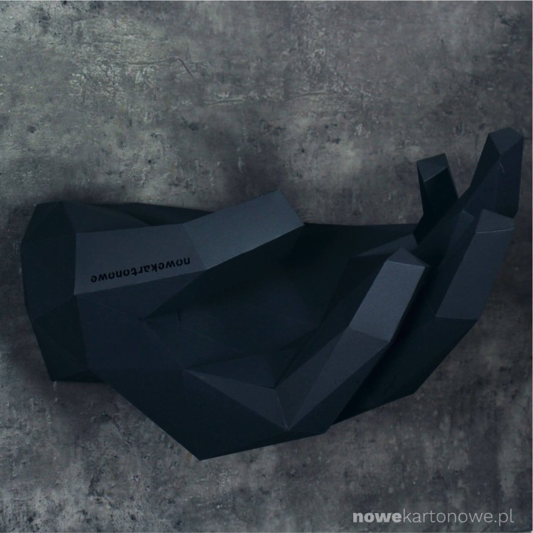 Kartonowa stojąca rzeźba 3D - dłoń nowekartnowe