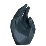 Kartonowa stojąca rzeźba 3D - dłoń nowekartnowe