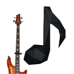 Nutka - rzeźba 3d od nowekartonowe