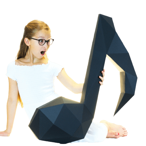 Nutka - rzeźba 3d od nowekartonowe