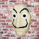 Maska Daliego - maska na ścianę 3D