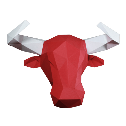 Bykczek- ozdoba na ścianę 3D