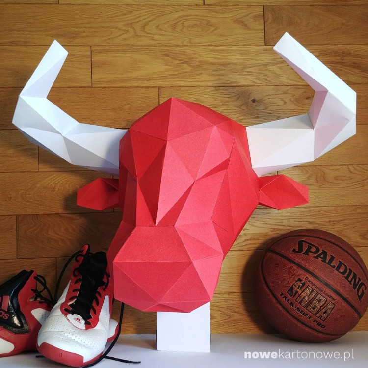 Bykczek- ozdoba na ścianę 3D