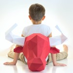 Bykczek- ozdoba na ścianę 3D