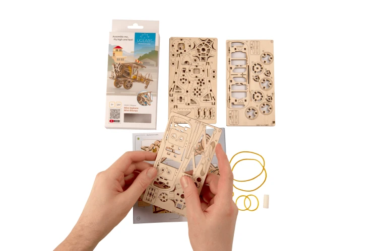 Awionetka - model DIY Ugears