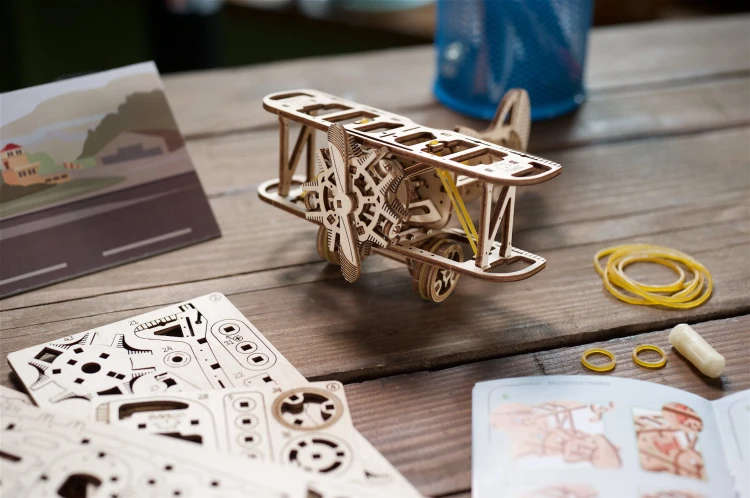 Awionetka - model DIY Ugears