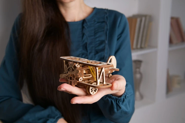 Awionetka - model DIY Ugears