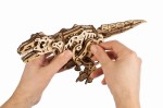 Tyranozaurus Rex - drewniany ruchomy model DIY Ugears