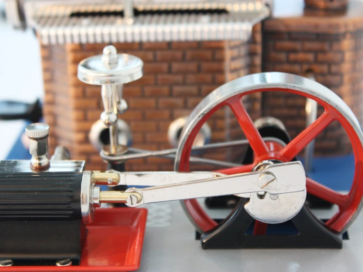 Maszyna Parowa Wilesco D10 - szczegóły.