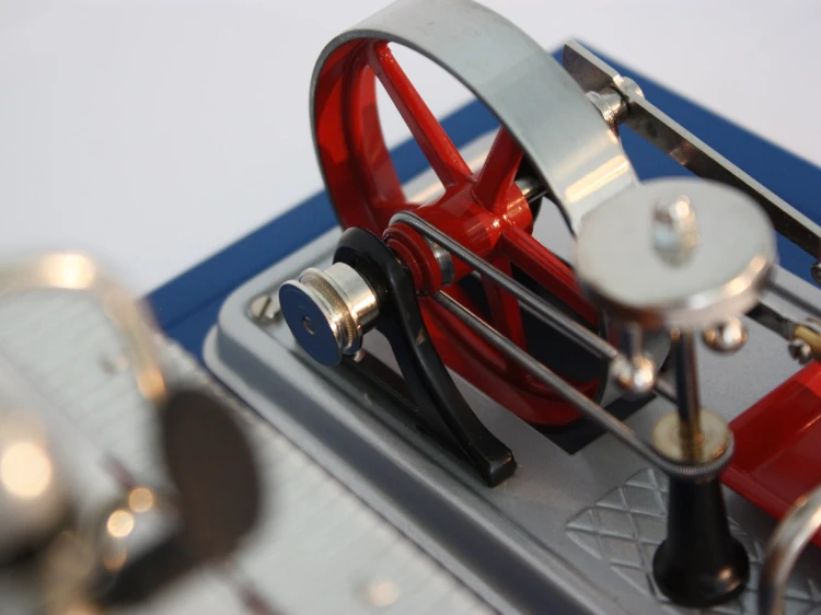 Maszyna Parowa Wilesco D10 - szczegóły.