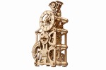 Ugears Engine Clock - drewniany zegar mechaniczny DIY
