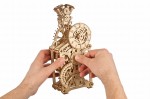 Ugears Engine Clock - drewniany zegar mechaniczny DIY