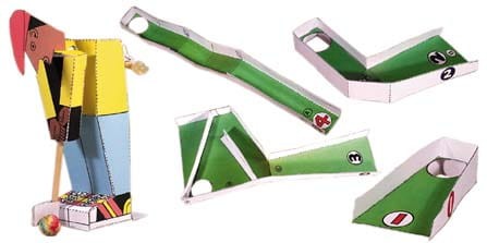 Minigolf - zestaw DIY