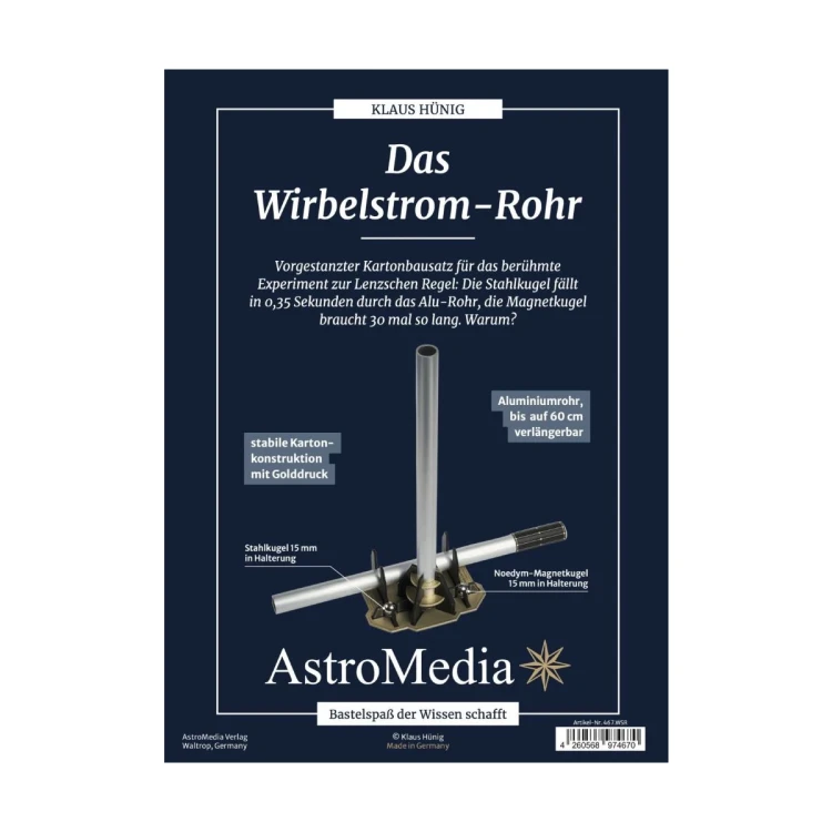 Rurka do hamowania prądami wirowymi (zestaw DIY)