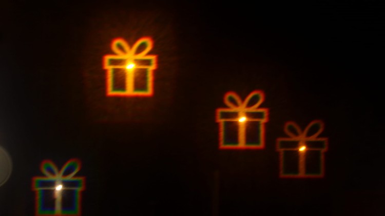 Obraz przez holograficzne okulary