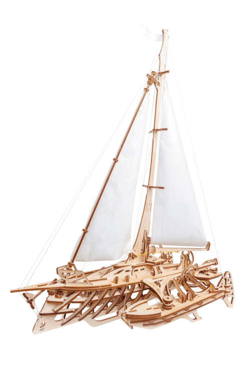 Trimaran Merihobus, Model łodzi DIY Ugears