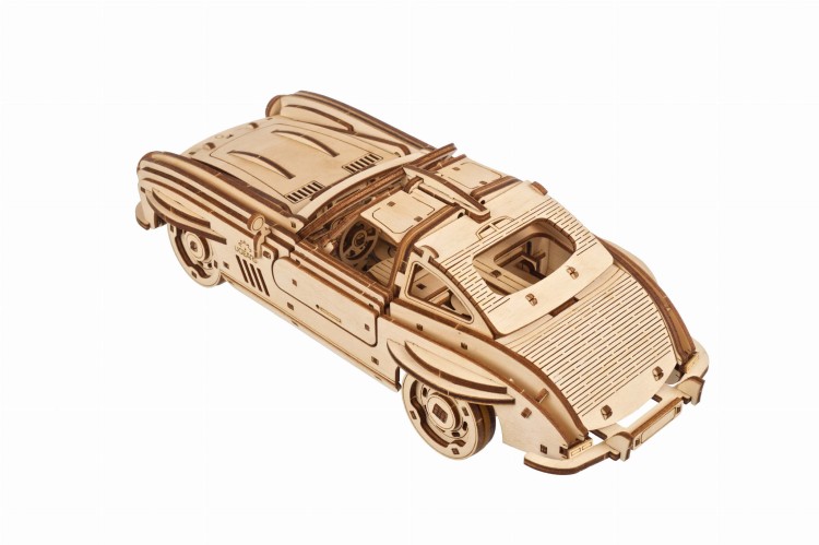 Drewniany samochód sportowy – Winged Sports Coupe - Ugears