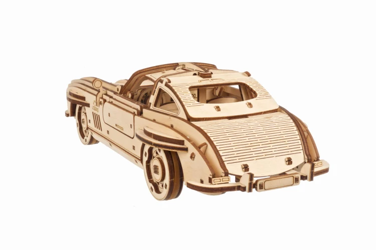 Drewniany samochód sportowy – Winged Sports Coupe - Ugears