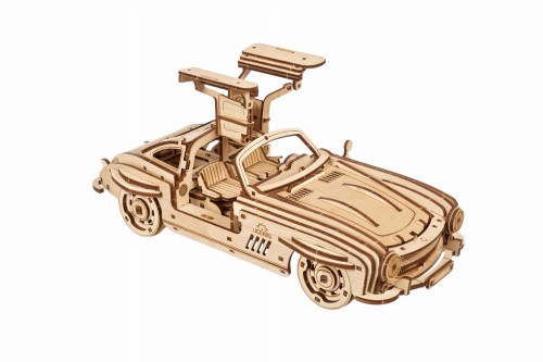 Drewniany samochód sportowy – Winged Sports Coupe - Ugears