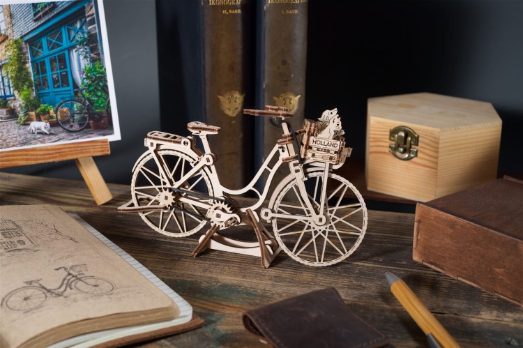 Holenderski rower - ruchomy model DIY Ugears