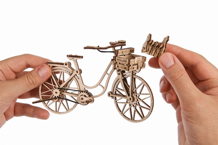 Holenderski rower - ruchomy model DIY Ugears
